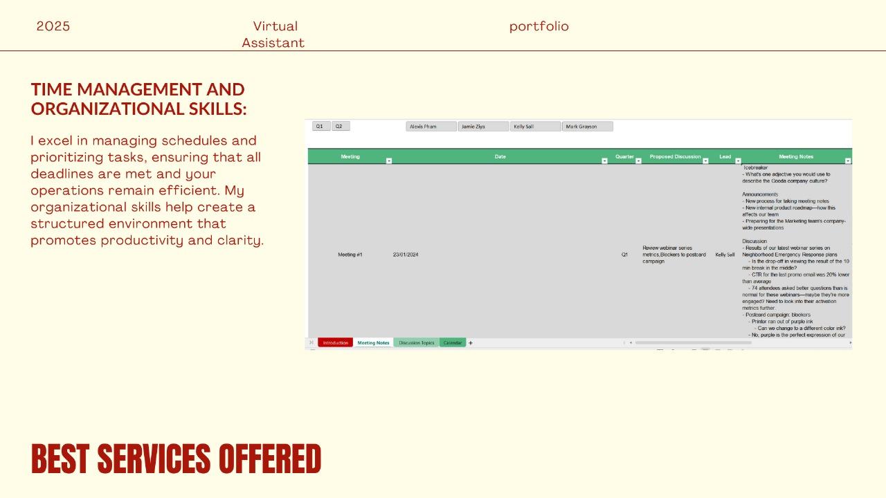 Meeting Event Management